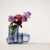 Lyngby Porcelain LYNGBY Wazon Szklany 38 cm Niebieski / Midnight Blue